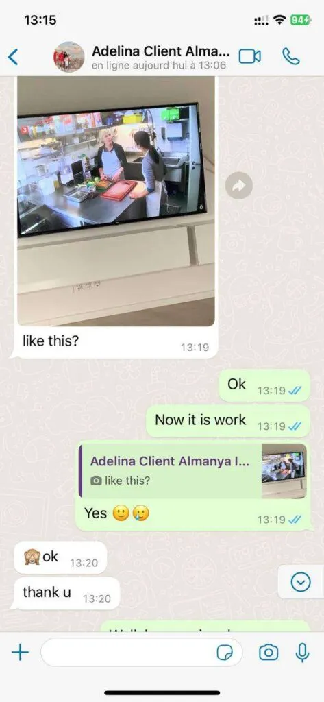 Sparkle Tv WhatsApp customer conversation 4